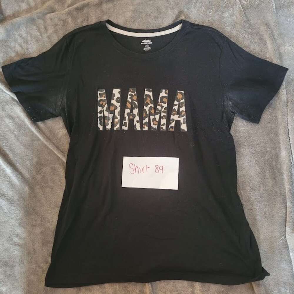 (SHIRT 89) - Women's Mama T-Shirt